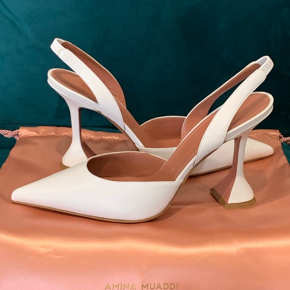 Sold- Amina Muaddi Size 40.5 - Picture 1 of 7